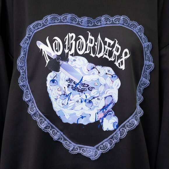 ACDC RAG - Love Punk Rebellious Oversized Pullover - Picture 3 of 8